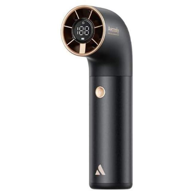 AeroUltra High-Speed Handheld Fan BK×GD