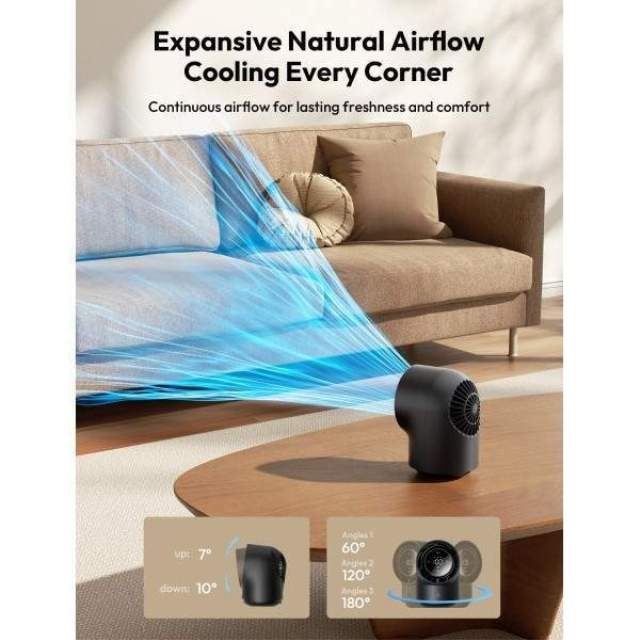 Chic 01 High-Speed Table Fan BK