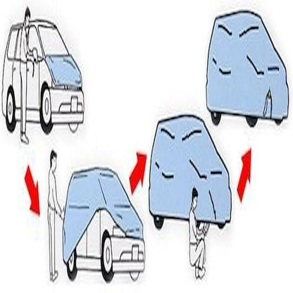 Kenleen Flame Retardant RV Body Cover 2M Silver