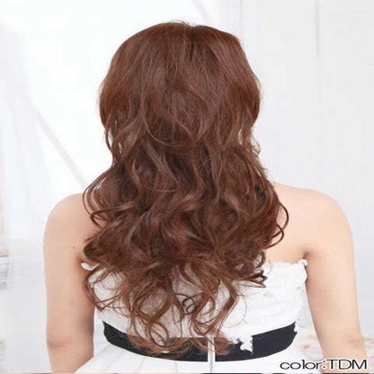 Priscilla Half Cap Celebrity One Curl Long Heat Resistant