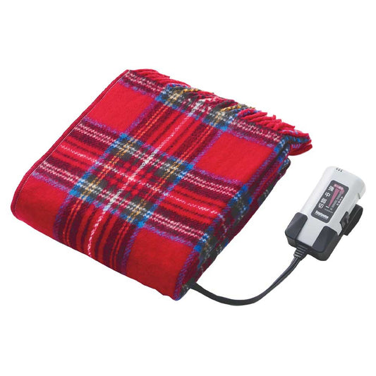 Washable Electric Knee Blanket Made in Japan SSW22H22 RD