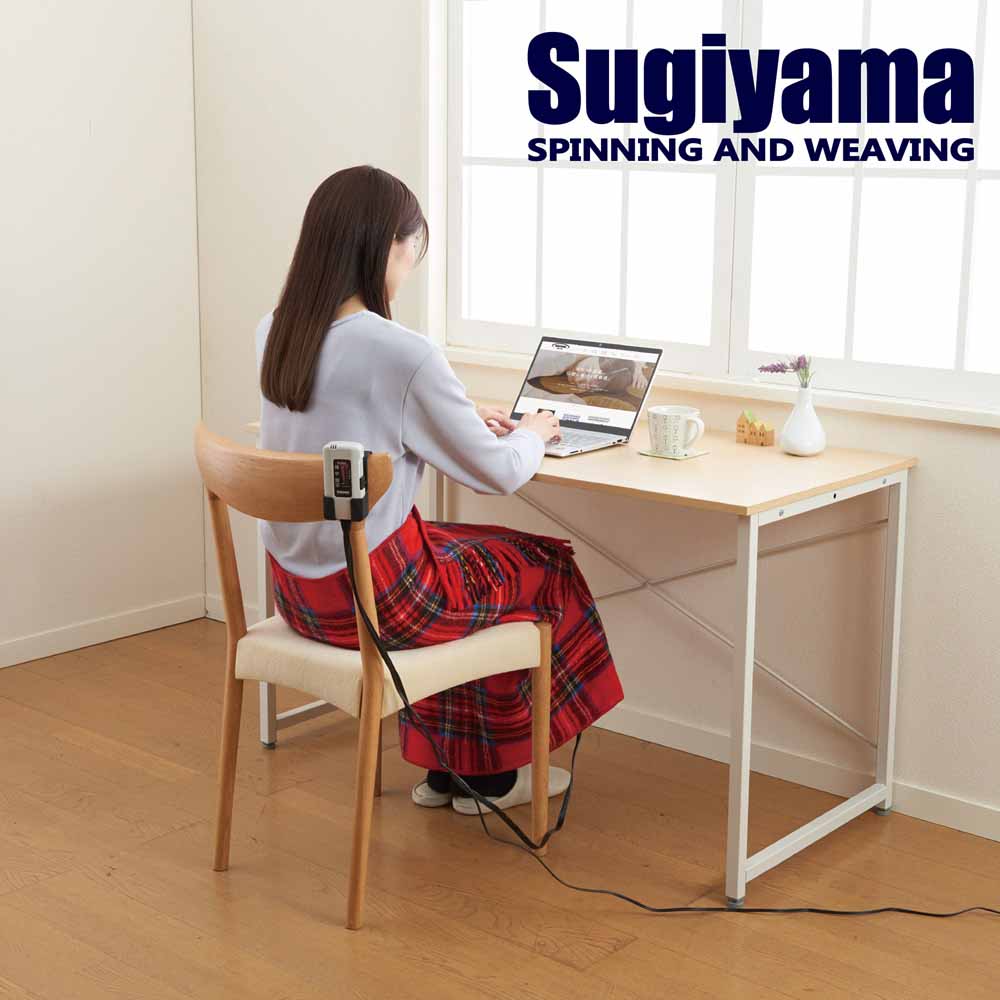 Washable Electric Knee Blanket Made in Japan SSW22H22 RD