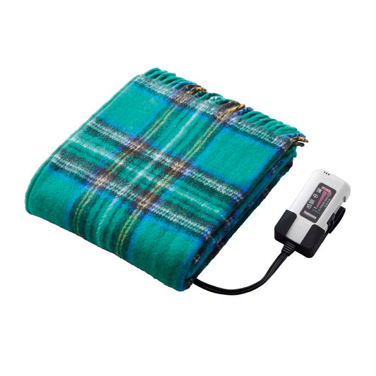 Washable Electric Knee Blanket Made in Japan SSW22H22 GR