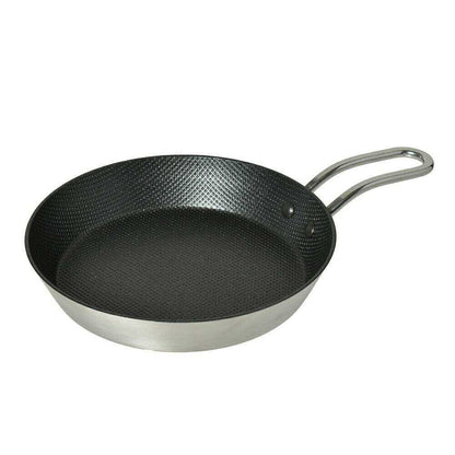 Park Lane 2-Layer Steel Grill Pan One-Handed 16cm Silver