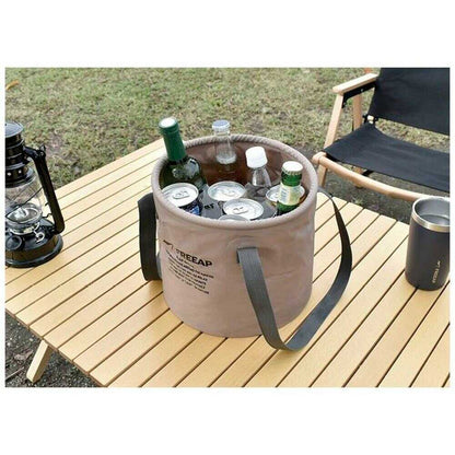 Park Lane Round Bucket 10L Beige