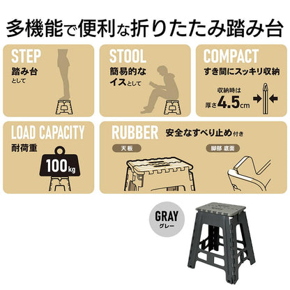 Park Lane Folding Step Stool 45