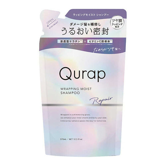 Qurap Wrapping Moist Shampoo Refill 370ml