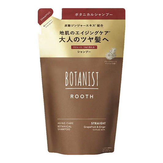 BOTANIST Loose Aging Care Botanical Shampoo Straight Refill 400mL