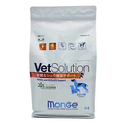 MONGE Vet Solution Dog Kidney & Oxalate Support 3kg
