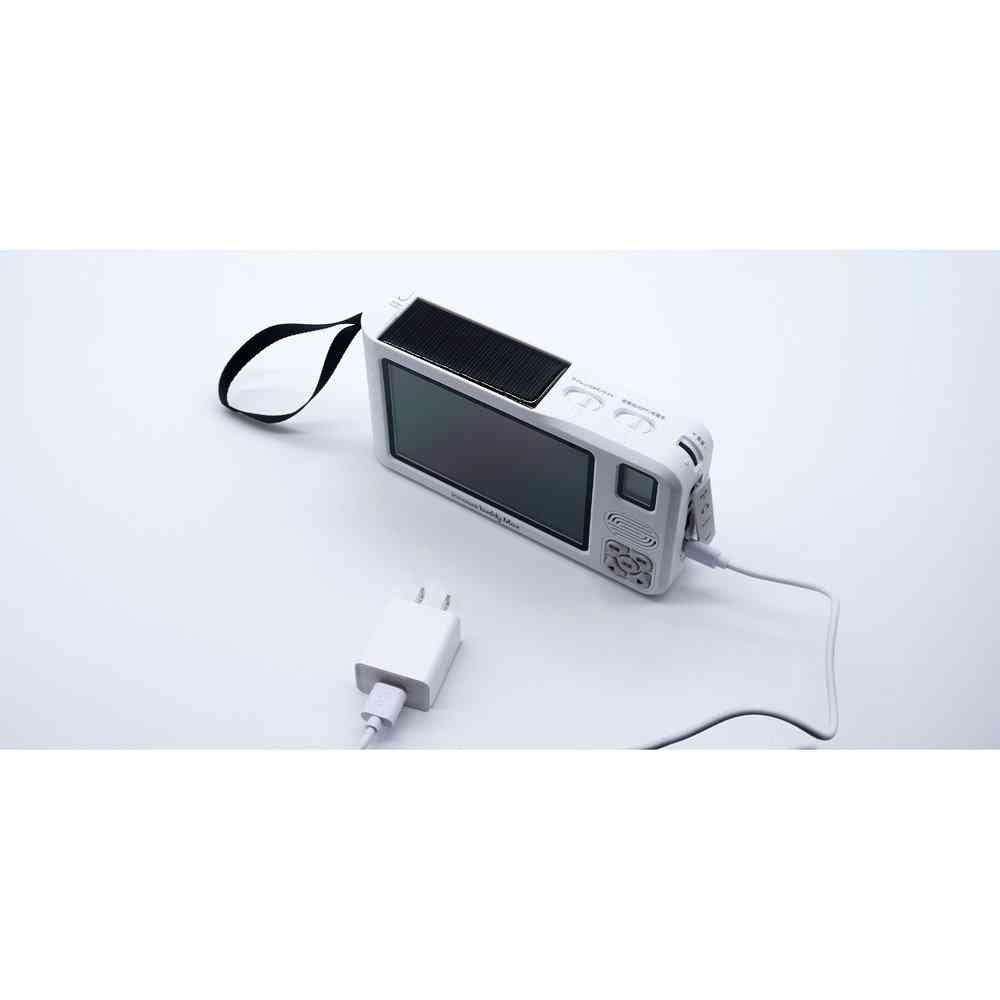 NT Technology Buddy Max Solar-Powered Portable Radio/TV BM001