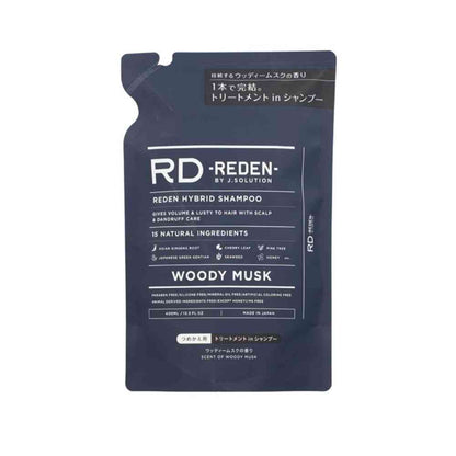 Lifelong Riden Hybrid Shampoo Woody Musk Scent Refill 400ml