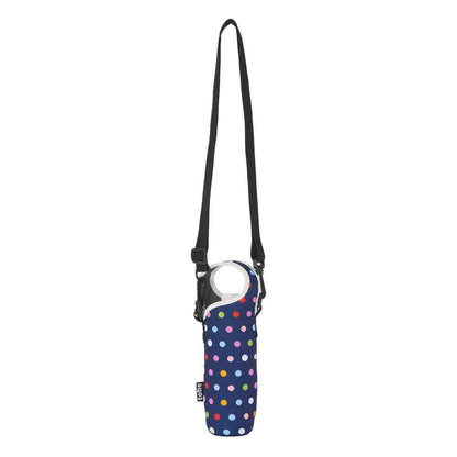 Tone Bottle Cover Shoulder Dot Navy TC-22