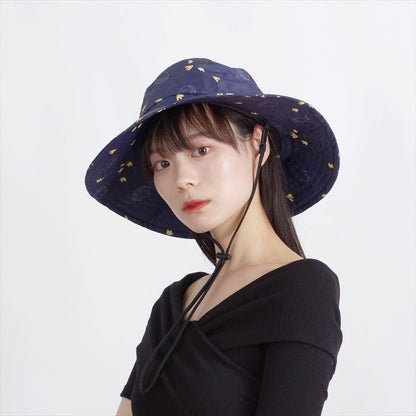 ハリネズミUV レインハット ネイビー71681NV 【直送品】 返品・キャンセル・他商品と同時購入は不可