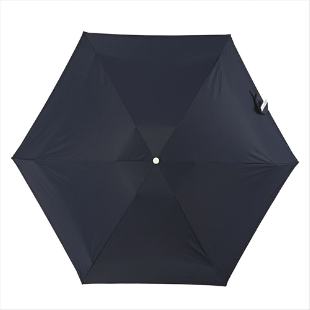 晴雨兼用 折りたたみ傘 50cm ピーチドロップ 17002NV 【直送品】 返品・キャンセル・他商品と同時購入は不可