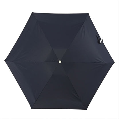 晴雨兼用 折りたたみ傘 50cm ピーチドロップ 17002NV 【直送品】 返品・キャンセル・他商品と同時購入は不可