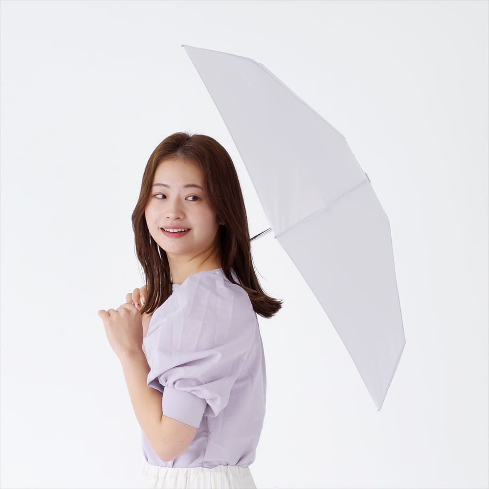 折りたたみ傘 1700GY  ピーチドロップ5段ミニ  折傘 50  【直送品】 返品・キャンセル・他商品と同時購入は不可
