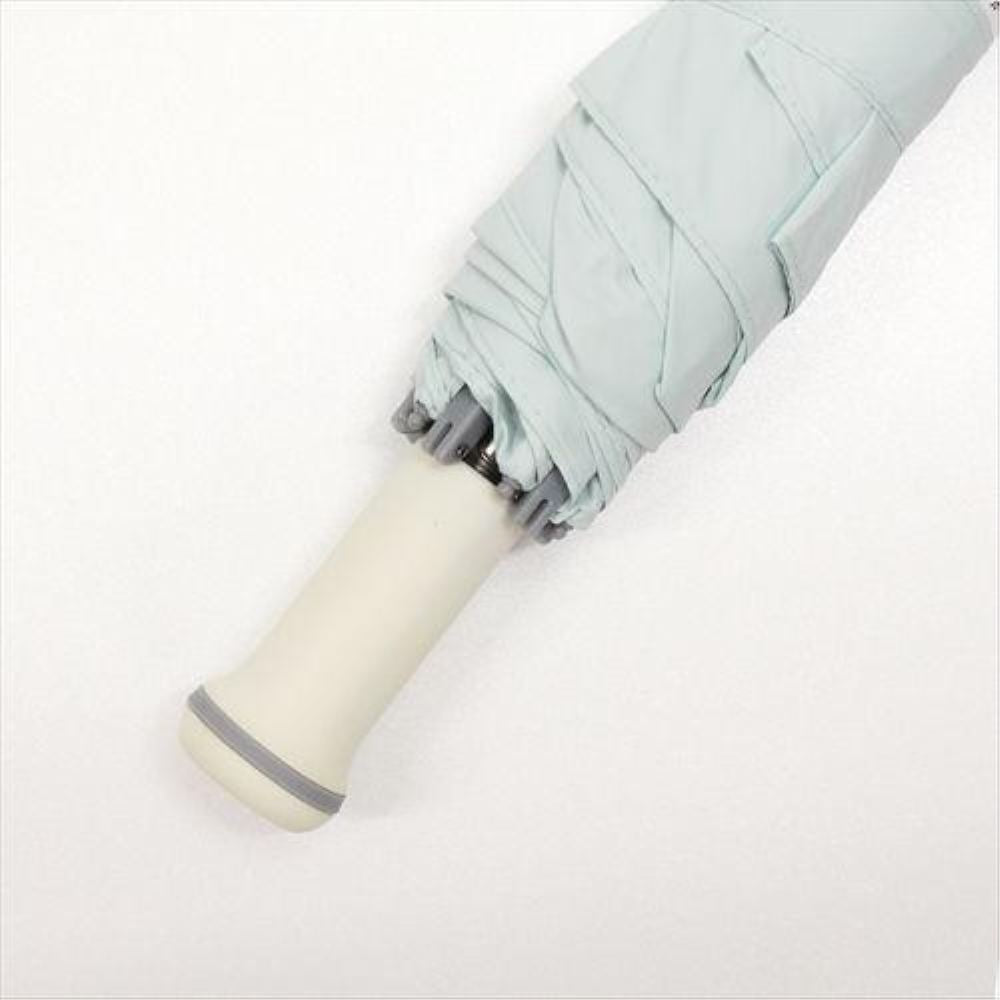 晴雨兼用 折りたたみ傘 50cm ピーチドロップ 17005GR 【直送品】 返品・キャンセル・他商品と同時購入は不可