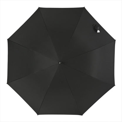晴雨兼用 長傘 65cm ピーチドロップ 耐風 51831BK 【直送品】 返品・キャンセル・他商品と同時購入は不可