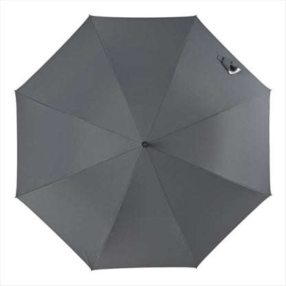 晴雨兼用 長傘 65cm ピーチドロップ 耐風 51833GY 【直送品】 返品・キャンセル・他商品と同時購入は不可
