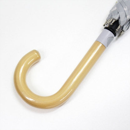 晴雨兼用 長傘 63cm エコルーペット フクロウ 17351GY 【直送品】 返品・キャンセル・他商品と同時購入は不可