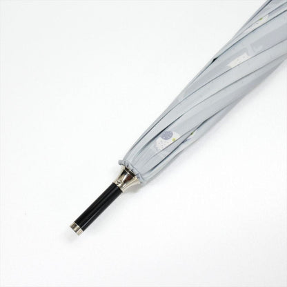 晴雨兼用 長傘 63cm エコルーペット フクロウ 17351GY 【直送品】 返品・キャンセル・他商品と同時購入は不可