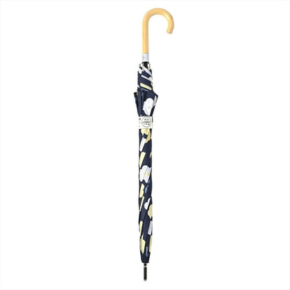 晴雨兼用 長傘 63cm エコルーペット 17391NV 【直送品】 返品・キャンセル・他商品と同時購入は不可