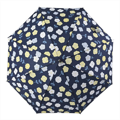 晴雨兼用 長傘 63cm エコルーペット 17391NV 【直送品】 返品・キャンセル・他商品と同時購入は不可