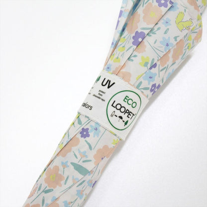 晴雨兼用 長傘 63cm エコルーペット17431OF 【直送品】 返品・キャンセル・他商品と同時購入は不可