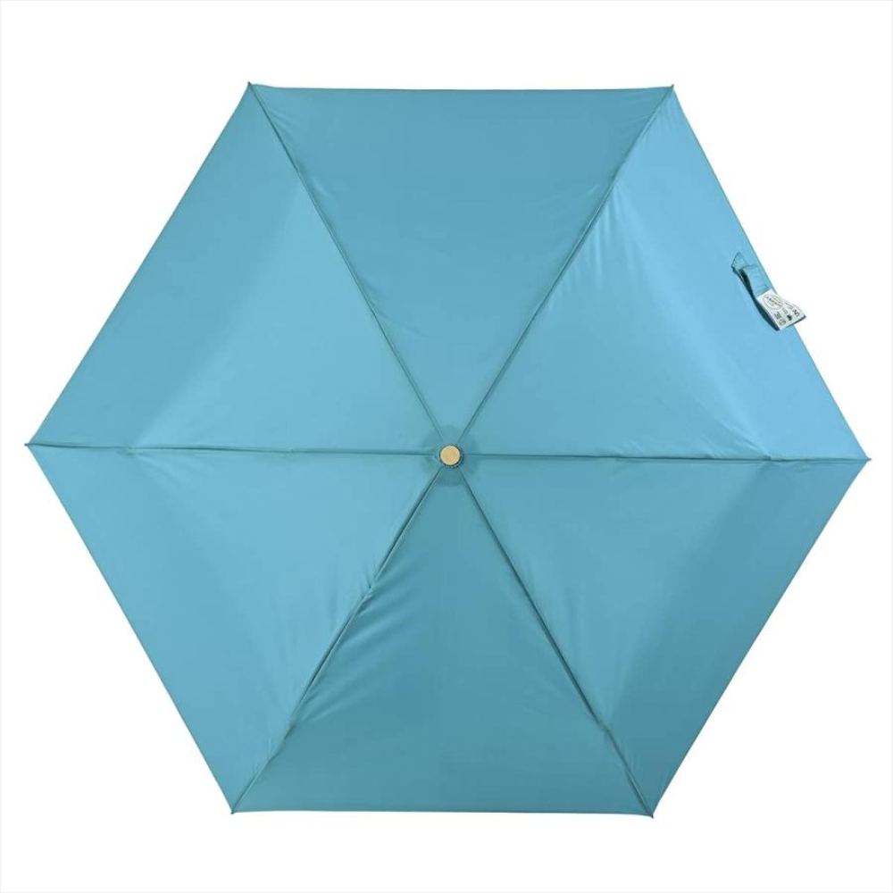 晴雨兼用 折りたたみ傘 58cm エコルーペット 16626TQ 【直送品】 返品・キャンセル・他商品と同時購入は不可