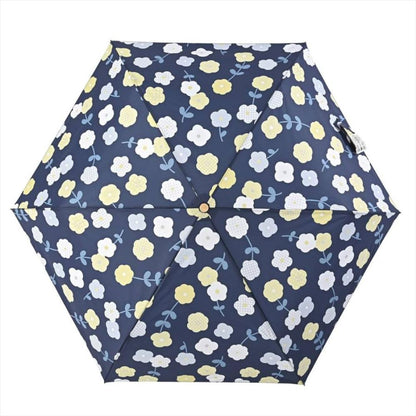 晴雨兼用 折りたたみ傘 58cm エコルーペット 17401NV 【直送品】 返品・キャンセル・他商品と同時購入は不可