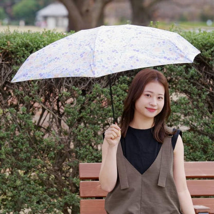 晴雨兼用 折りたたみ傘 55cm エコルーペット 17461OF 【直送品】 返品・キャンセル・他商品と同時購入は不可