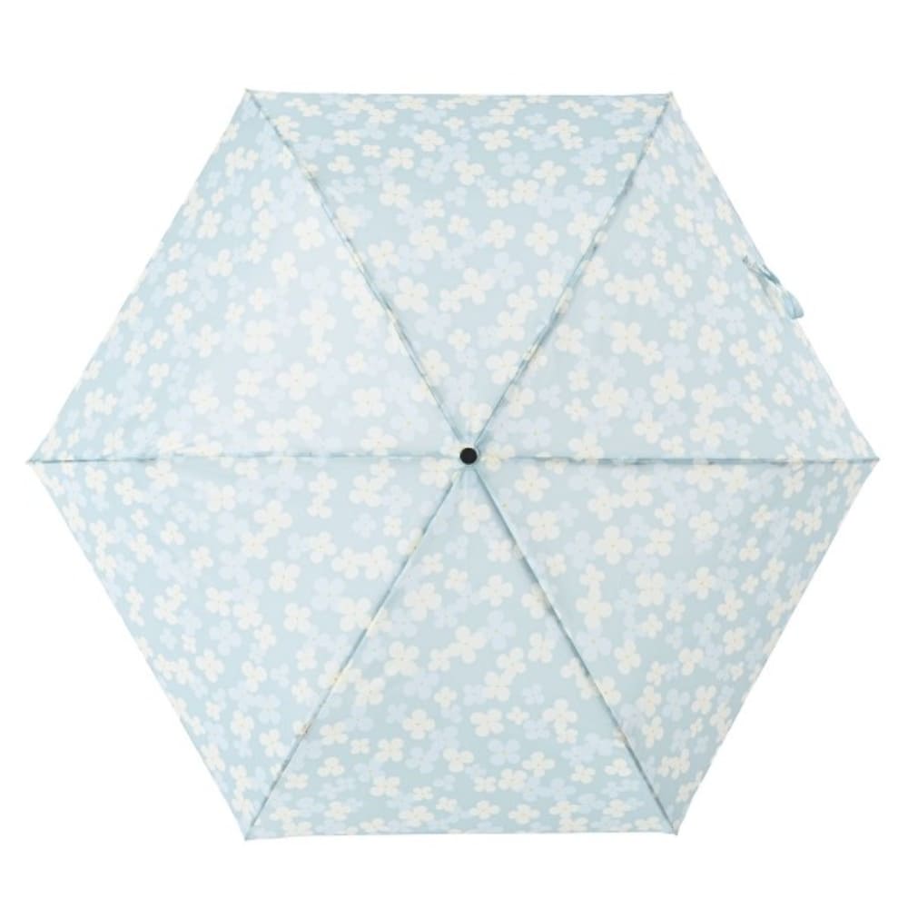 折りたたみ傘 1798BL ハンナ カーボン軽量ミニ55 ブルー 【直送品】 返品・キャンセル・他商品と同時購入は不可