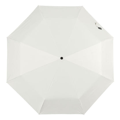 Rain and Shine Folding Umbrella 65cm Peach Drop UV Protection 51983OF