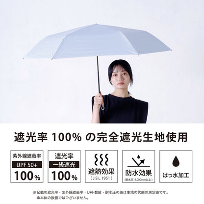Rain and Shine Folding Umbrella 65cm Peach Drop UV Protection 51983OF