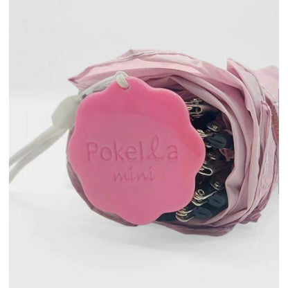 Pokella UV Cut Folding Umbrella - Lightweight 6-Stage 50cm BK