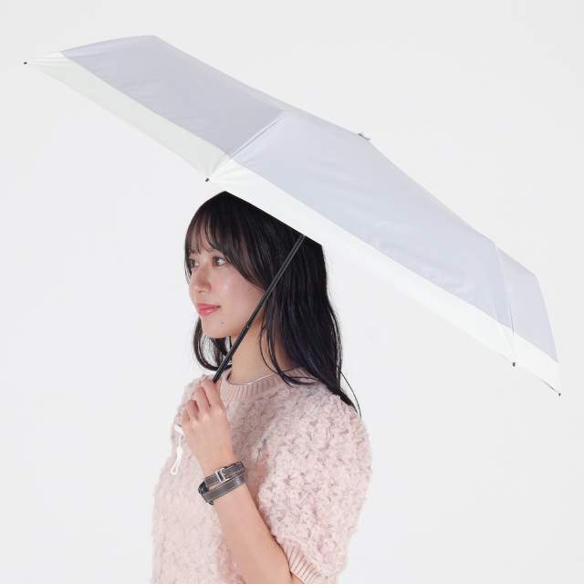 Premium UV Protection Folding Umbrella - Solarni Bi-Color Lightweight 50cm GY
