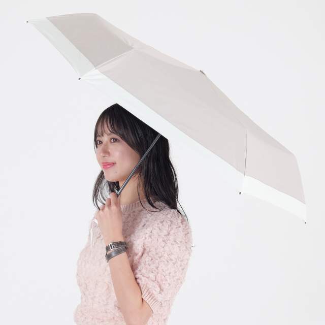 Premium Blackout Folding Umbrella Solani Bi-Color Lightweight 50cm BG