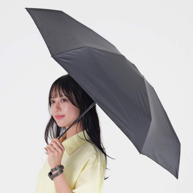 Premium Blackout Folding Umbrella Solani Minimum Lightweight 50cm BK