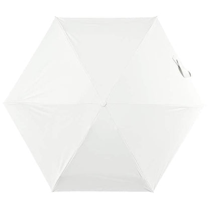 Premium Blackout Folding Umbrella Solani Minimum Lightweight 50cm Off White