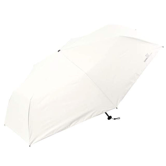 BIG Size UV Folding Umbrella Solani Lightweight 60cm Off White