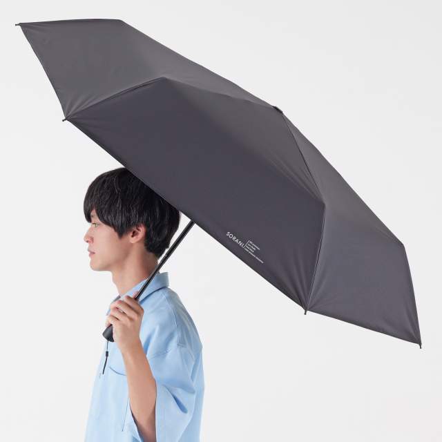 Windproof BIG Size Automatic Folding Umbrella Solani Mini 58cm BK