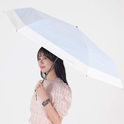 BIG Size UV Rain Folding Umbrella Sorani Shade Bi-Color Mini 58cm SX