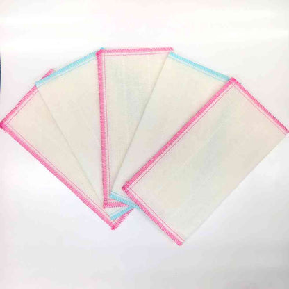 SUN STYLE Durable and Highly Absorbent Gauze Cloth 5 Sheets