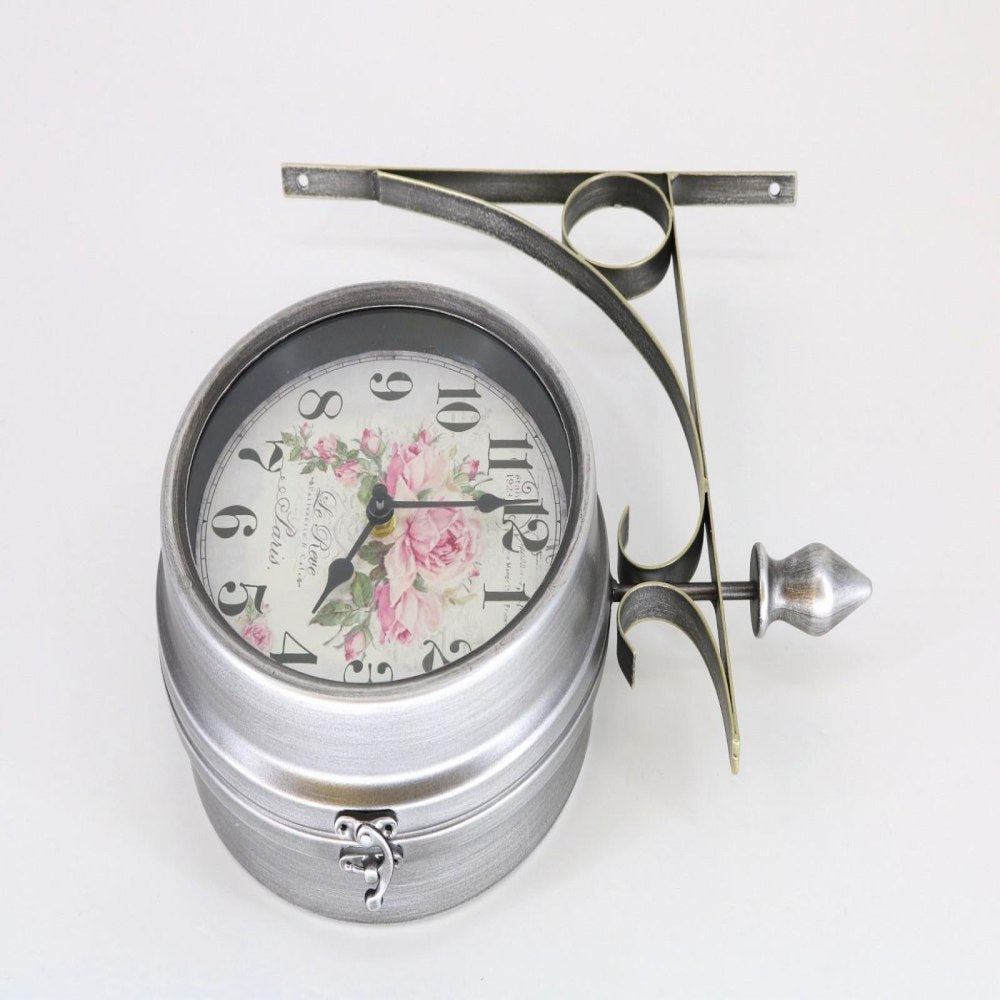 Wall Clock Rose 38406