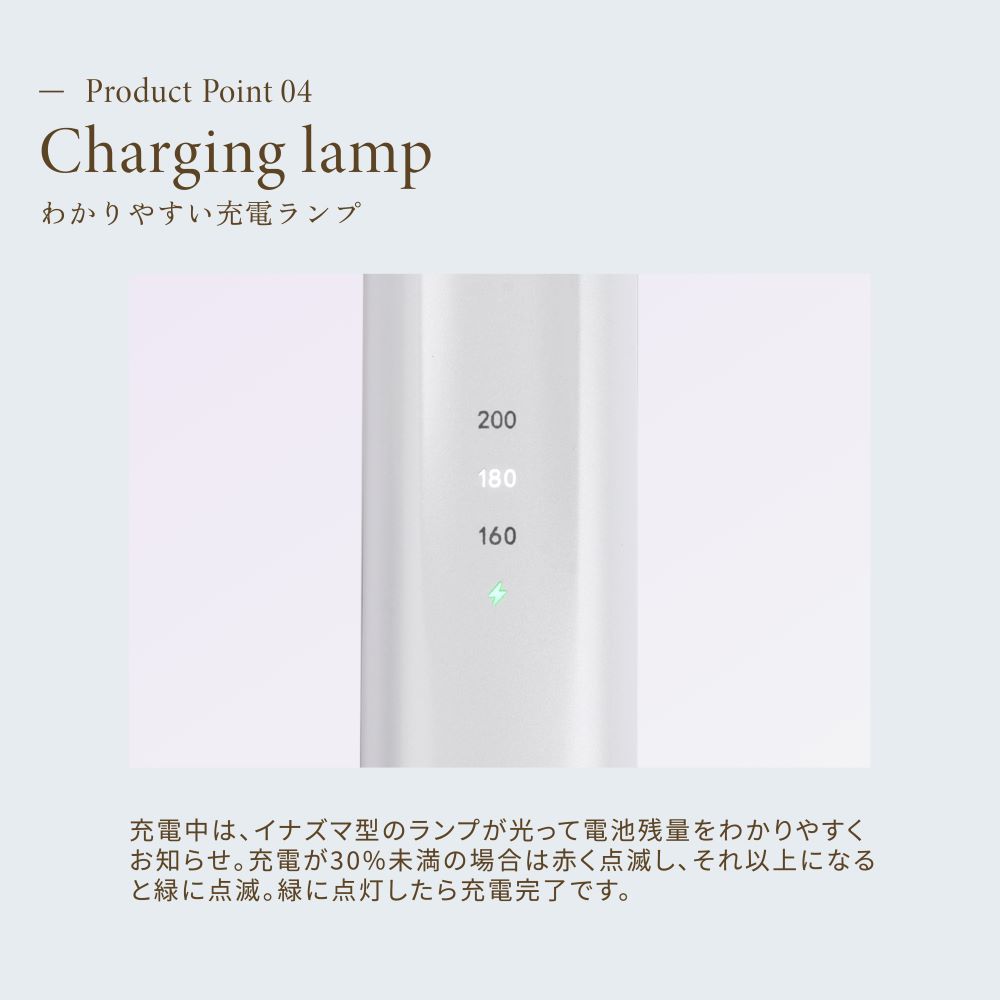 KINUJO Cordless Mini Iron LX001