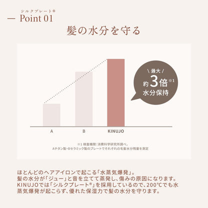 KINUJO Cordless Mini Iron LX001