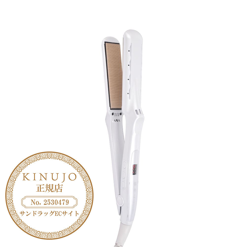 KINUJO Straight Hair Iron White LM225