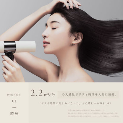 KINUJO Hair Dryer White KH301