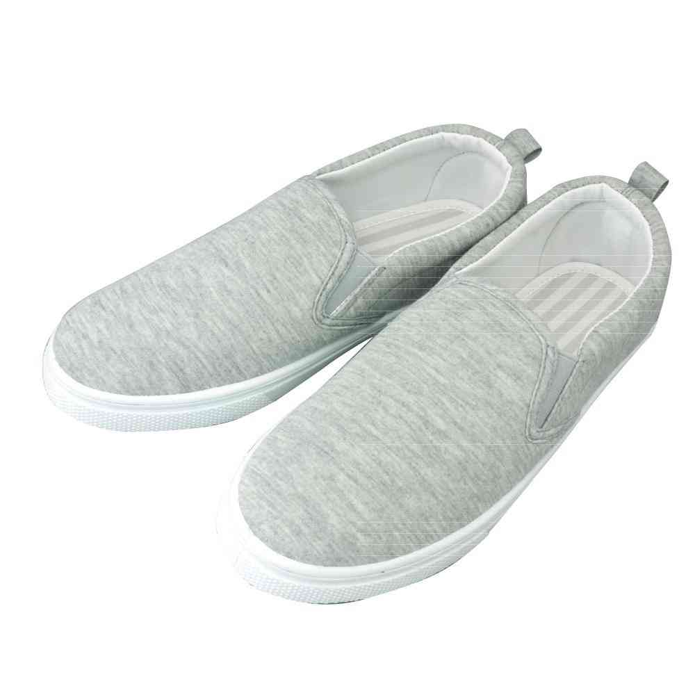 Queen Trading Women's Slip-On Sweat Gray Size M