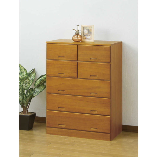 All Paulownia High Chest 5 Drawers [02000]